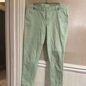 Mint Green Chino Pants